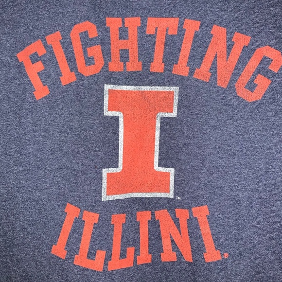 π ποΈ University of Illinois Fighting Illini Double Time Marquee Shirt ποΈπ - Picture 2 of 7
